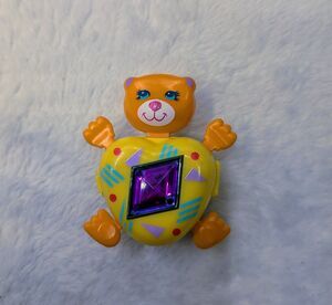 Vintage 80's Toy's Galoob Sweet Secrets Orange Kitty pocket toy / necklace toy